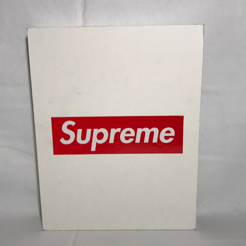 Supreme Book White Cardboard Slipcover ONLY